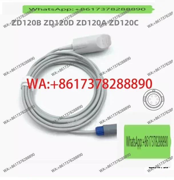 Spo2 probe 6-pin single slot  for Zondan ZD120   N2 monitor