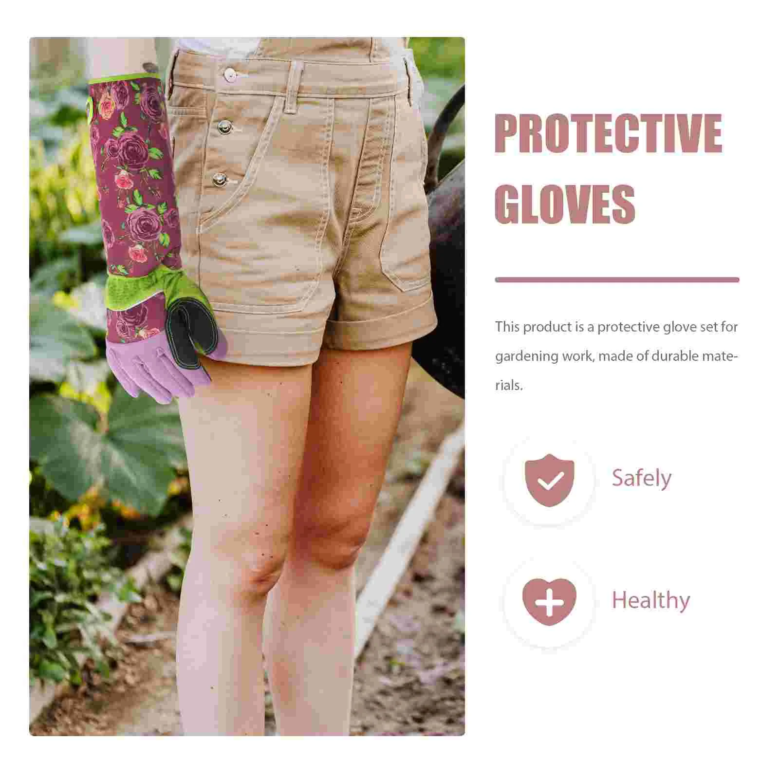 

Gardening Gloves The Mitten Portable Outdoor Faux Hand Protector Work Mittens
