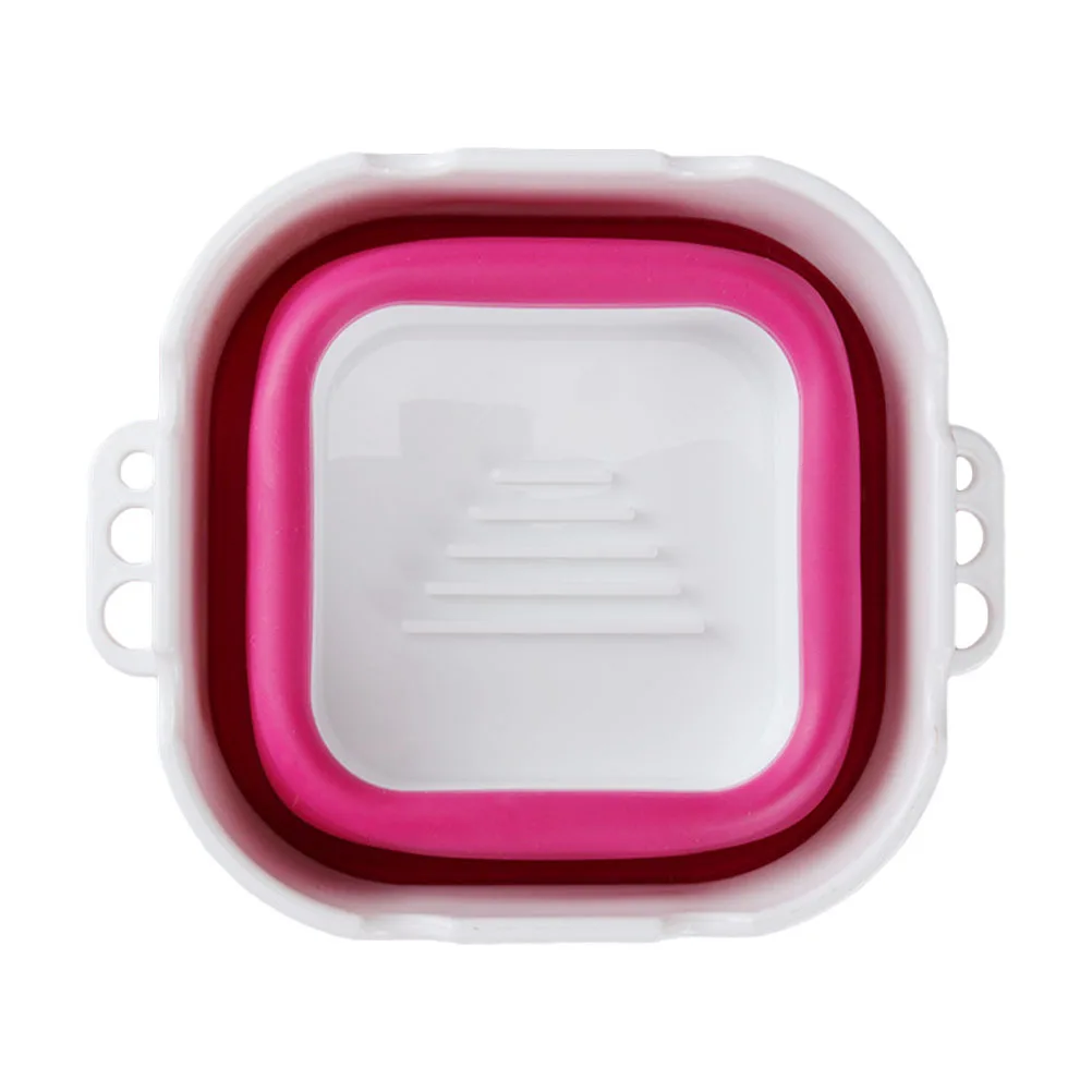 غسالة فرشاة قابلة للطي من السيليكون، دلو خلط الألوان، منظف فرشاة الطلاء المحمول للفنانين المبتدئين #4