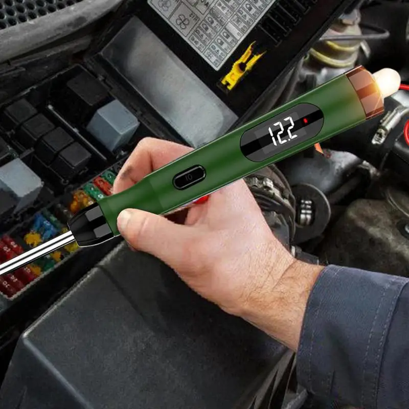 

Автомобильный тестер электрических цепей P50, цифровой дисплей, нагрузка, полярность напряжения, тестовая ручка, тестер автомобильных цепей