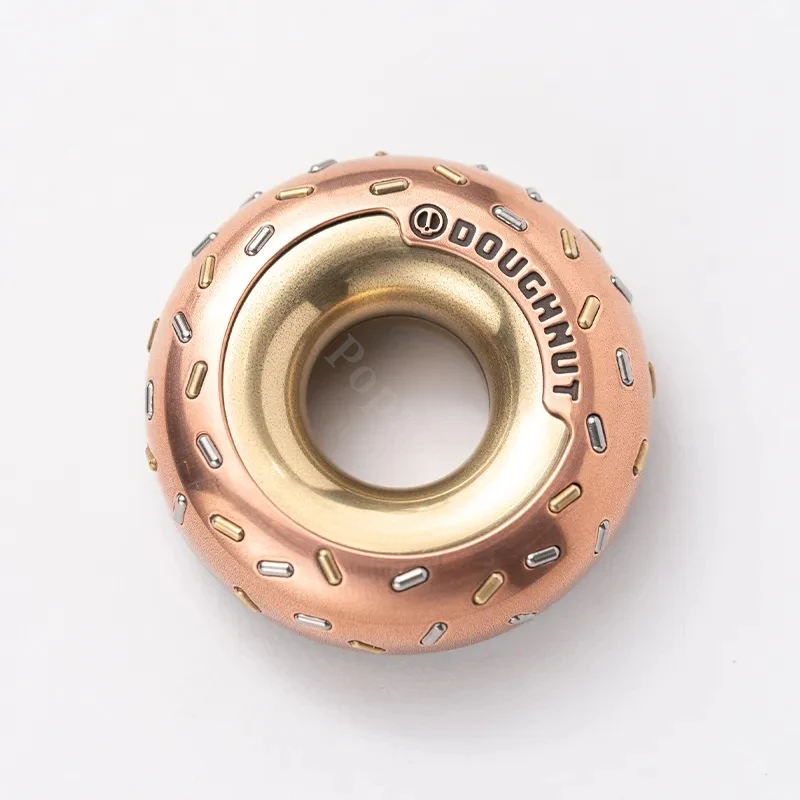 LAUTIE X URBAN EDC Co Branded Doughnut Fidget Spinner Fingertip Gyro Adults Stress Relief Toy Office Stress Relief Gadgets