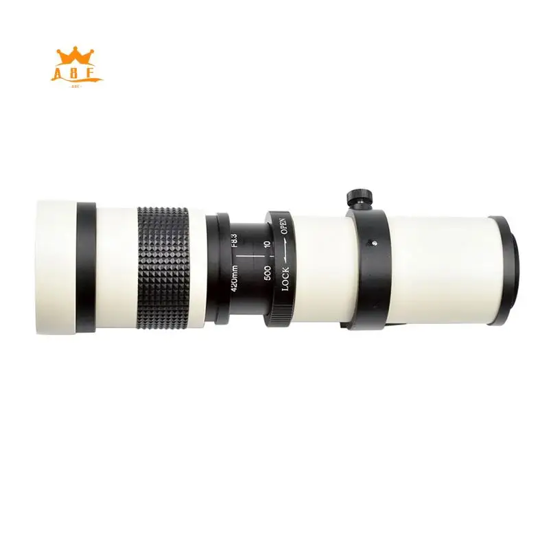 

A08E-420-800Mm Telephoto Zoom Lens Manual Zoom Lens SLR Camera Lens Suitable For Canon Cameras