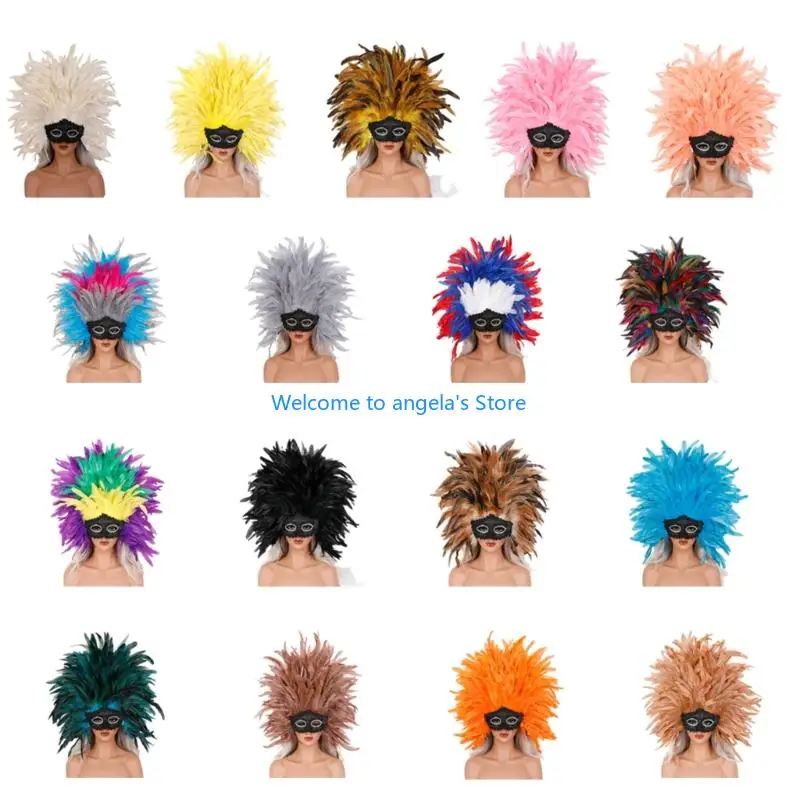 

X4YC Decorated Mask For Festive Event Cosplay Gatherings Lightweight Costume Accessory Breathable Face Mask