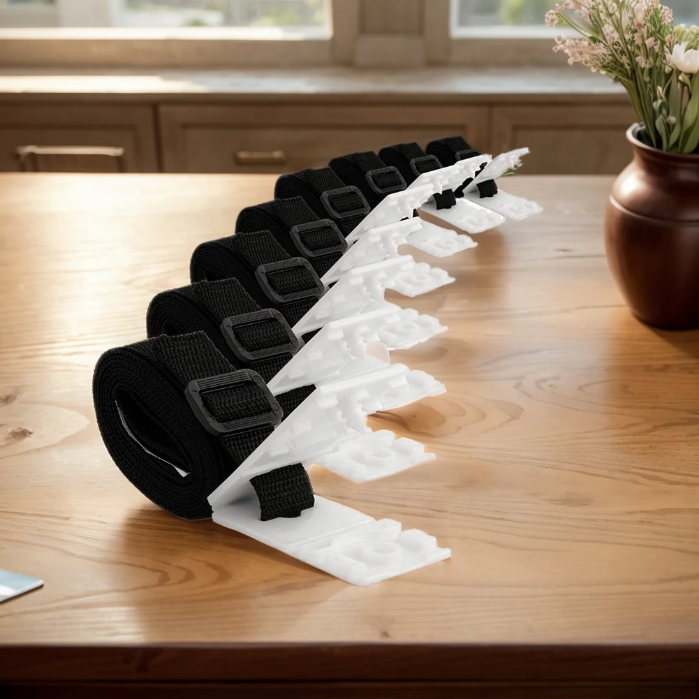 

8Pcs Solar Cover Reel Straps Solar Cover Roller Attachment Straps Solar Cover Reel Attachment Kit for Inground Swimming Pools