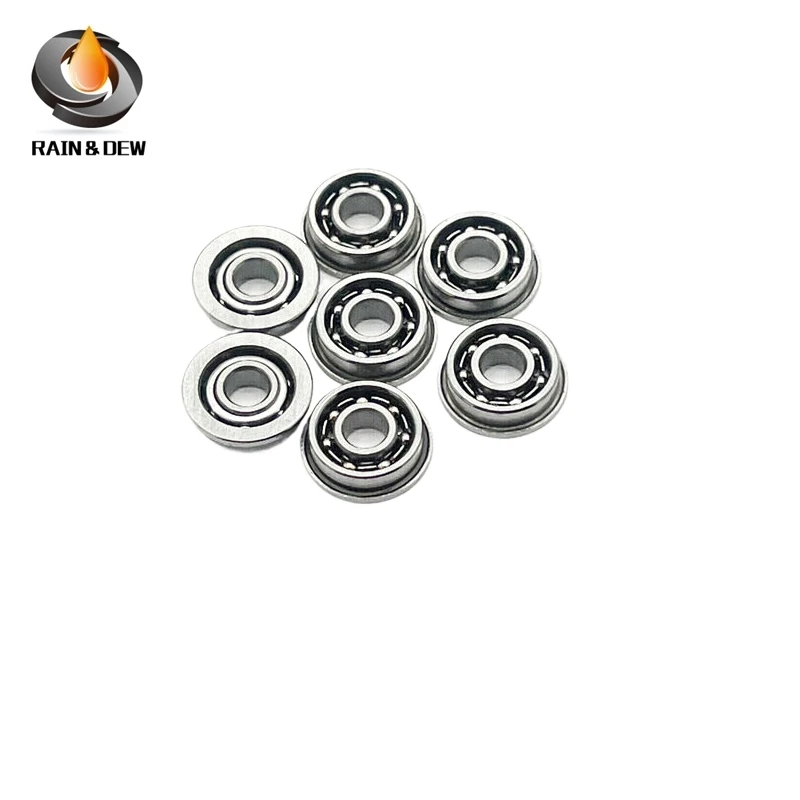 

10PCS MF93 Flange Bearing 3x9x2.5 mm ABEC 7 Miniature Flanged Non Standard Deep Groove Open Bearings 93