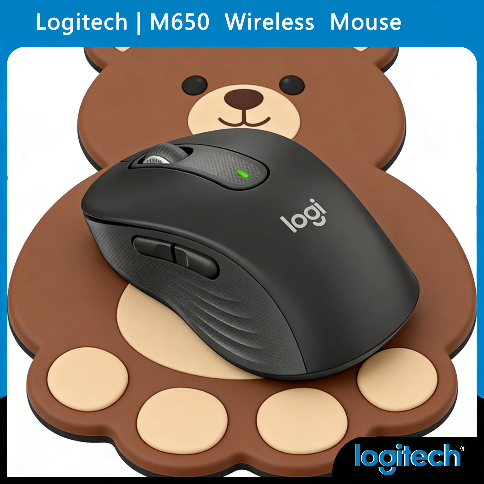 

Беспроводная мышь Logitech M650/M650/M650L — без проводов для чистого рабочего стола