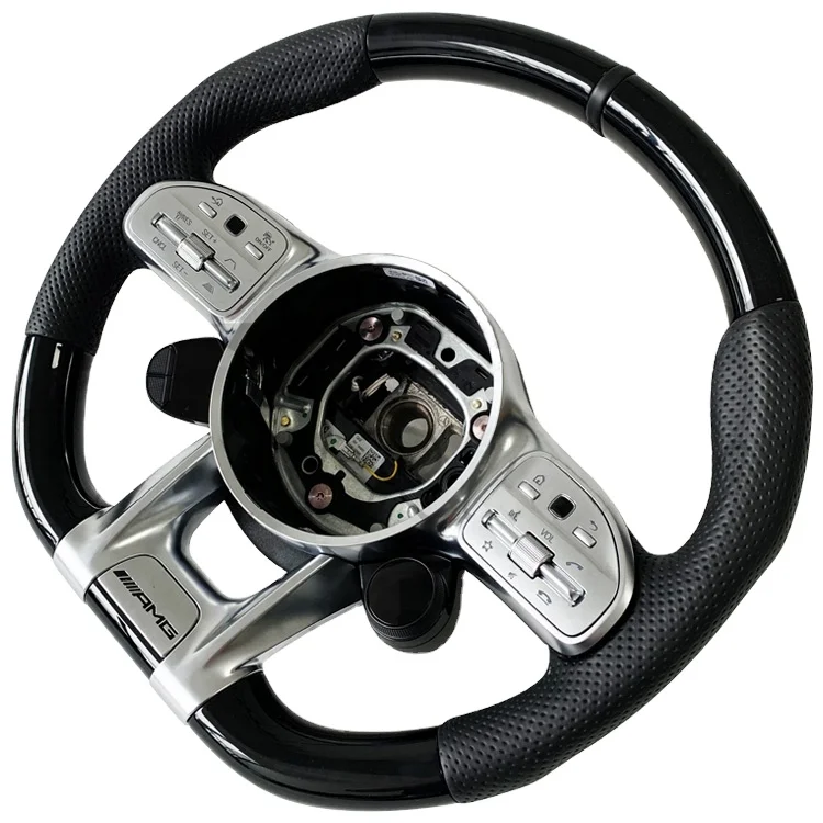 MR.BULLS OEM Custom High Demand Products AM-G Car Carbon Fiber Steering Wheel For Mercedes Ben-z