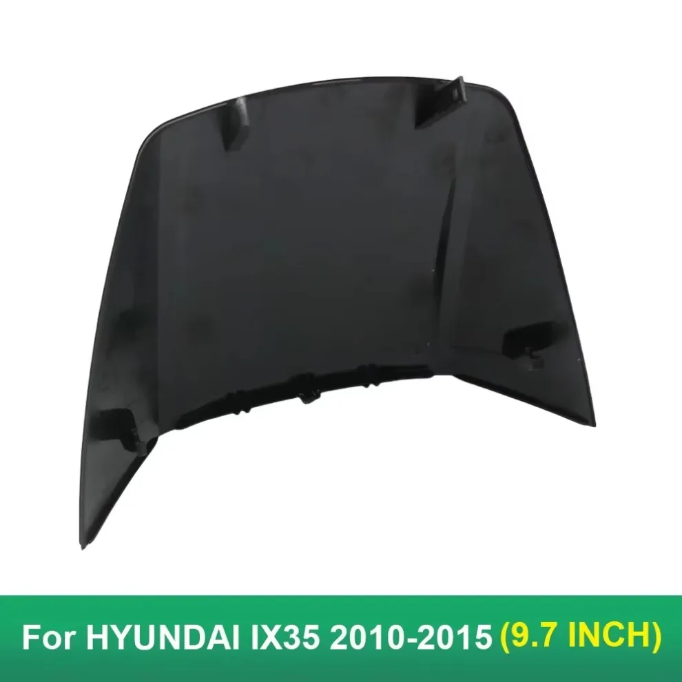 

9,7-дюймовый 2-диночный автомобильный радиоприемник для HYUNDAI IX35 2010-2015, мультимедийная рамка в стиле Tesla, видеоплеер, навигационная DVD-панель, отделка