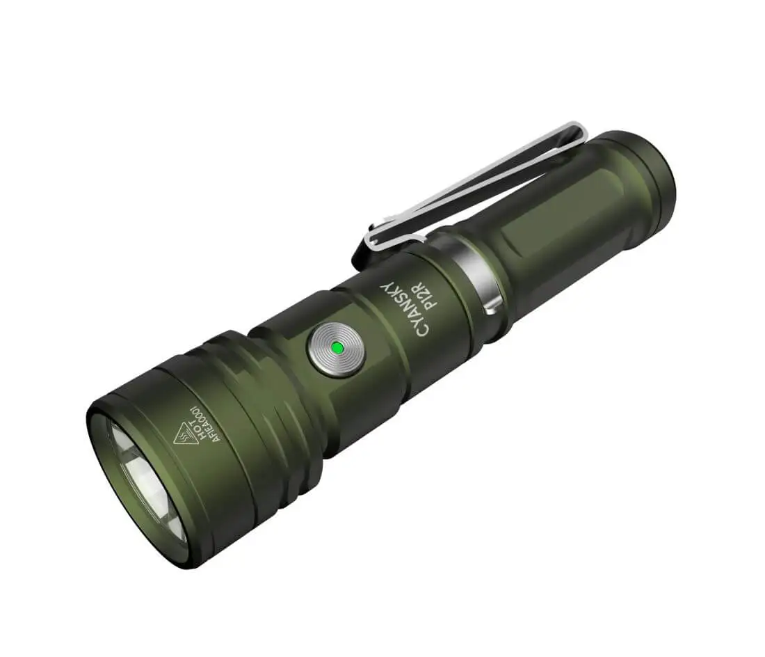 Cyansky P12R Multifunctional Rechargeable EDC Flashlight