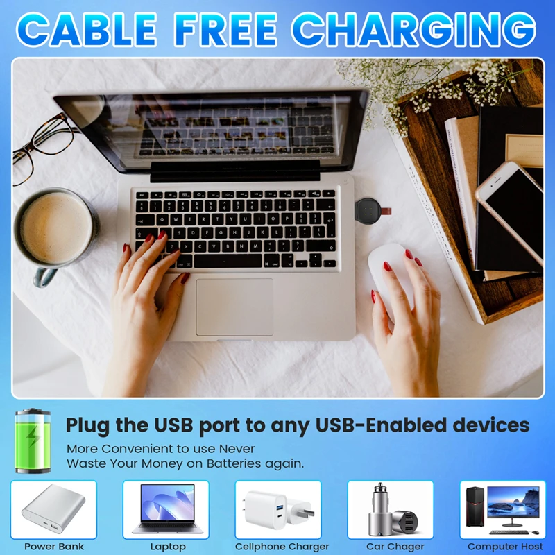 Charger For Fitbit Versa 3/Sense Watch Portable USB Interface Watch Charger