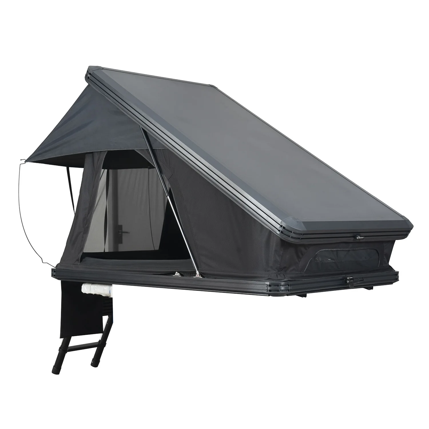 Heavy-Duty Aluminum Hard Shell Roof Top Tent for Off-Road Camping