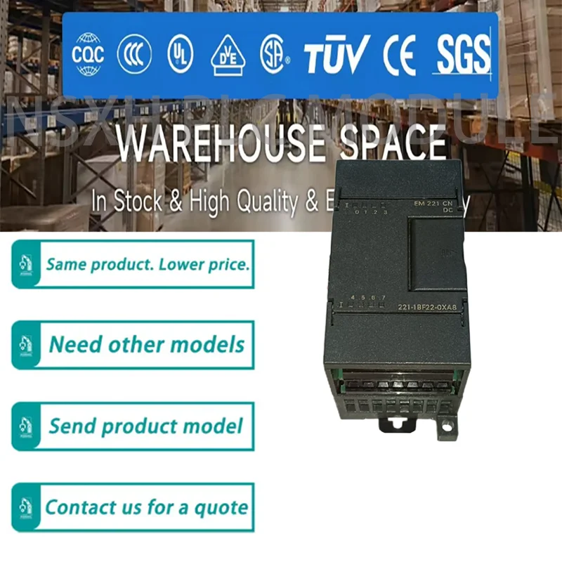 

New Original 6ES7 221-1BF22-0XA8 6ES7221-1BF22-0XA8 S7-200