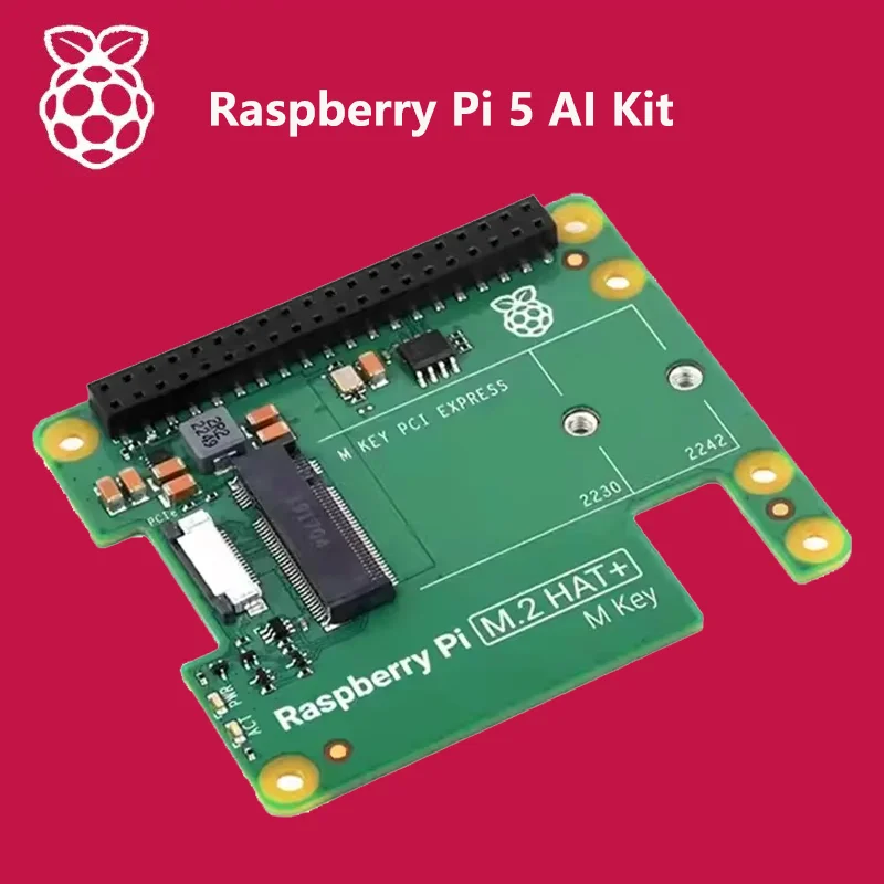 Raspberry Pi 5 AI Kit 13T Artificial Intelligence Kit Hailo8L PCIe M.2 hat+CM4