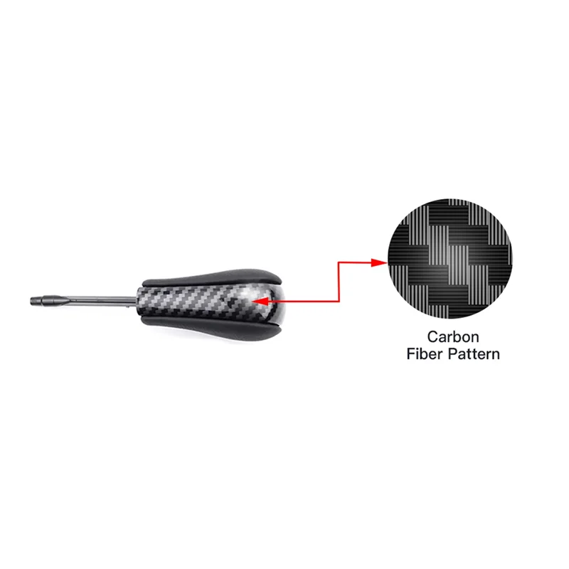

A03Q-5X Carbon Fiber Car Gear Shift Knob Fit For BMW E36 E38 E39 E46 Z4 Z3 E53 X5 X3 E60 E61 Long Lever Shifter
