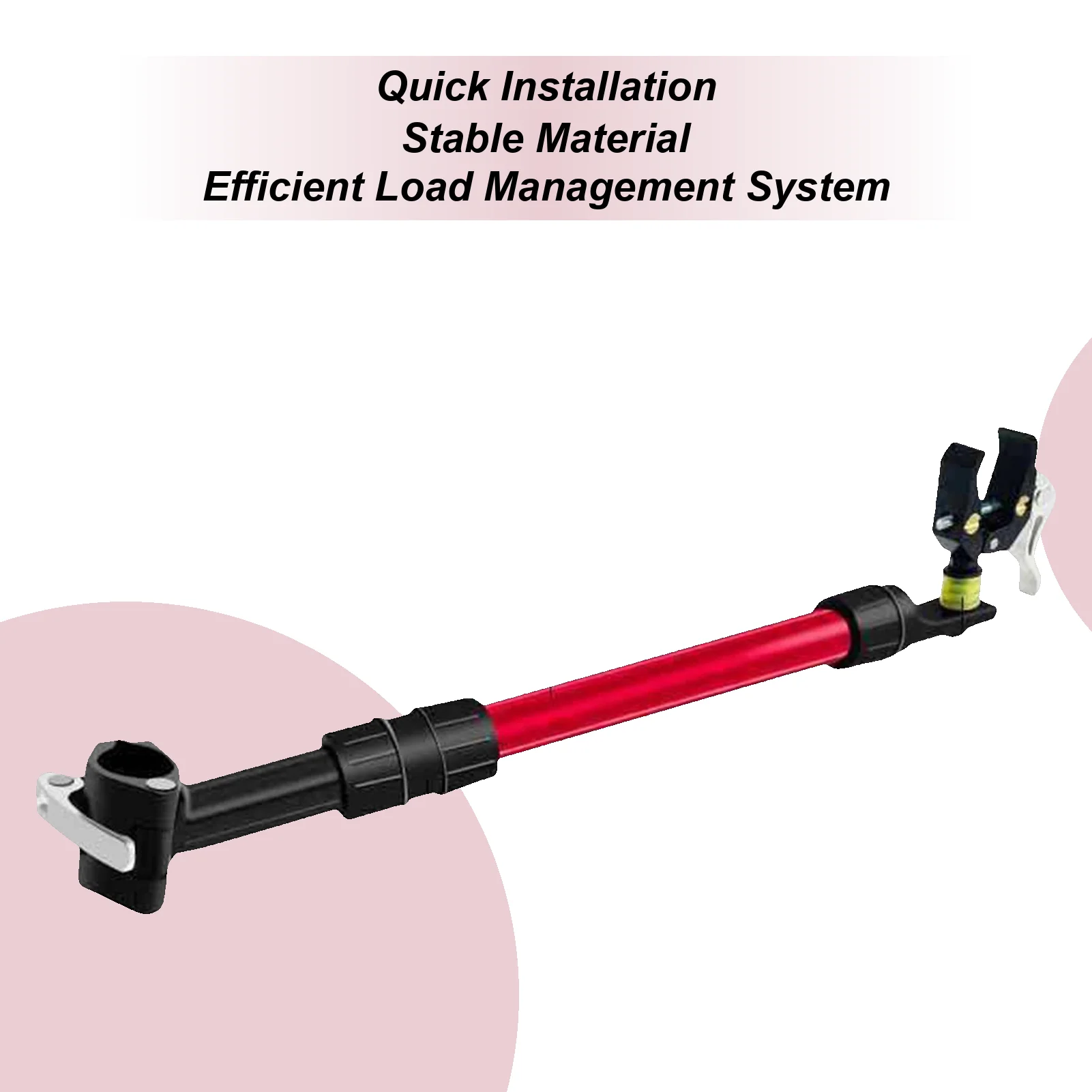 

Bike Trailer Hitch Scooter Hitch For Cargo Weatherproof Bike Trailer Connector For Outdoors Camping Commuting Shopping Trip