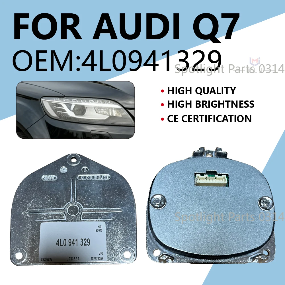 

4L0941329 For Audi Q7 4L SUV 10253878E TRIXENON LEIMO White 89092639 DRL AFS HID VF2 Headlight Ballast Module Car Accessories