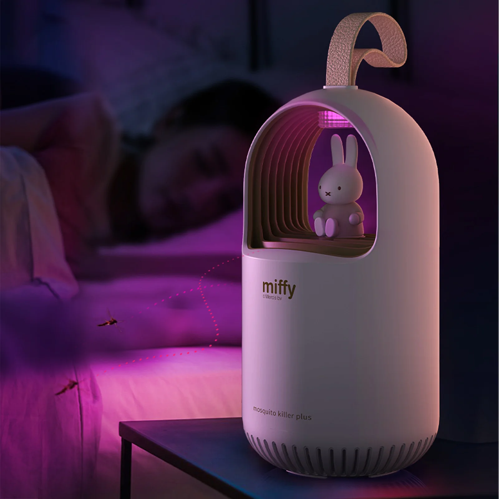 Miffy x Mipow Mosquito Killer Lamp 365nm UV Light Bug Zapper Trap Flies Insect USB Insect Killer Lamp For Bedroom home