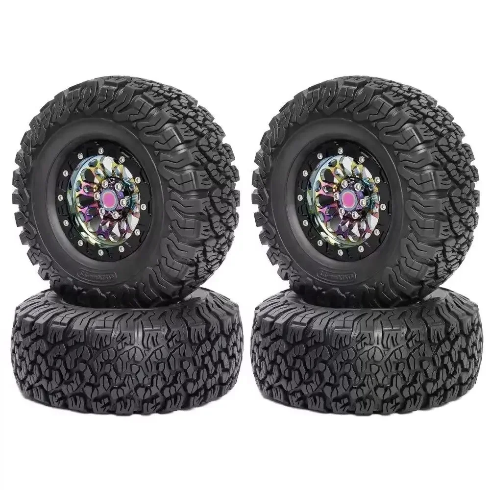 

Aluminum 2.2 INCH Deep Dish Beadlock Wheel Rim for RC Crawler Car 1/10 Axial SCX10 ii 90046 Redcat TRXS TRX4
