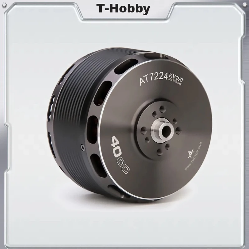 

T-MOTOR/T-HOBBY AT7224 KV160 KV190 Бесщеточный двигатель для дрона с жестким крылом 30-40CC БПЛА VTOL Дрон Квадрокоптер