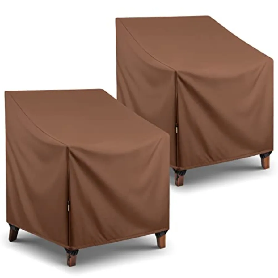 Waterproof Patio Chair Covers, Heavy Duty Outdoor Lounge Chair Covers, Patio Furniture Covers for Lawn Garden Swivel Rocking Ch