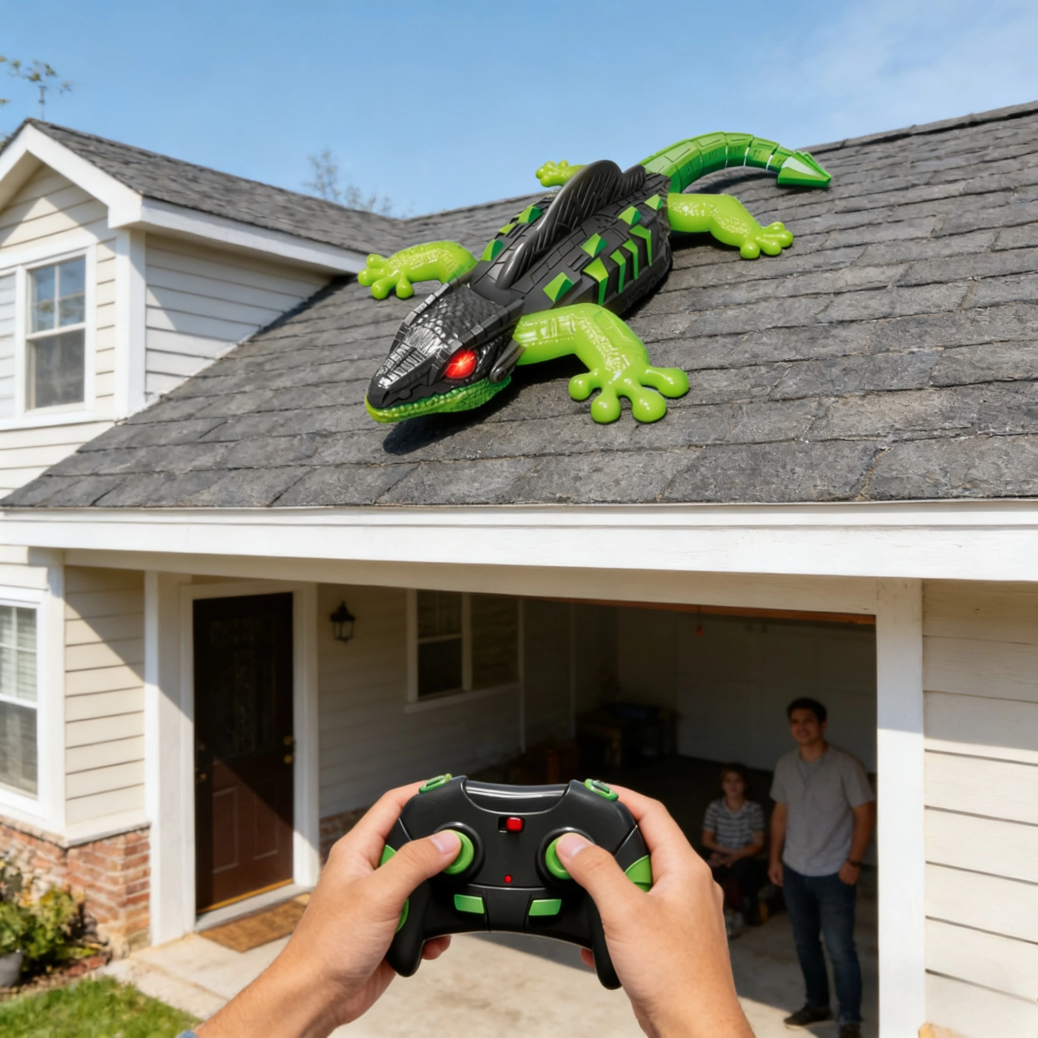 Remote Control Lizard Toy Realistic Climbing Crawler Remote Control Animals Toy With Light For Christmas Stocking Stuffer Kids