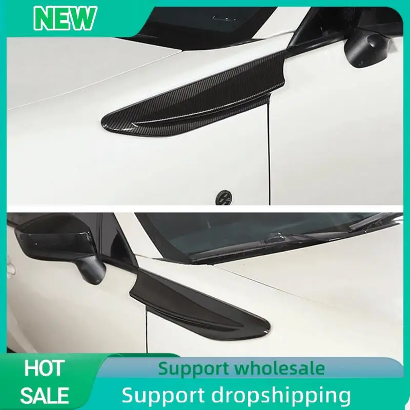 

A04E-Car Side Fender Blades Side Air Outlet Trim Covers Automotive Exterior Replacement For Toyota 86 Subaru BRZ 2012-2020