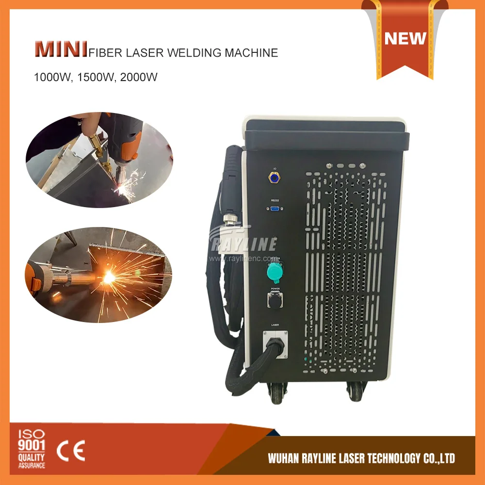 1500W 2000W Air-cooled 3 in 1 Laser Welding Machine for Metal Welding Cutting Cleaning