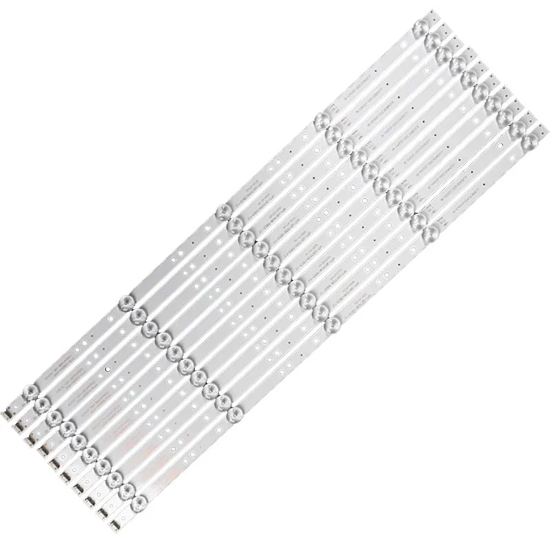 1set = 10pcs LED Rétro-Éclairage 5 Lampe Pour Skyworth 58 "TV 58G2A 58G3 58K5D 58F55 JL.D58051330-202AS-M V580DJ4-MD1 APT-LB17038-58G3-1.2