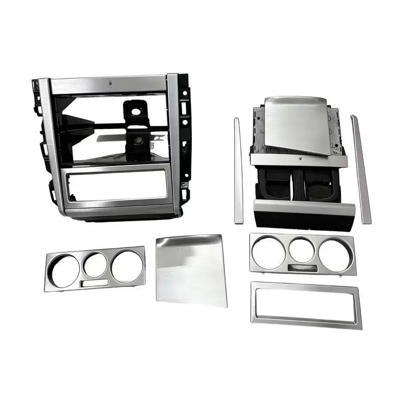 Couvercle de cadre de panneau de radio de climatiseur, contrôle central, CD, AC, Golf 4, Jetta, Bora, MK4