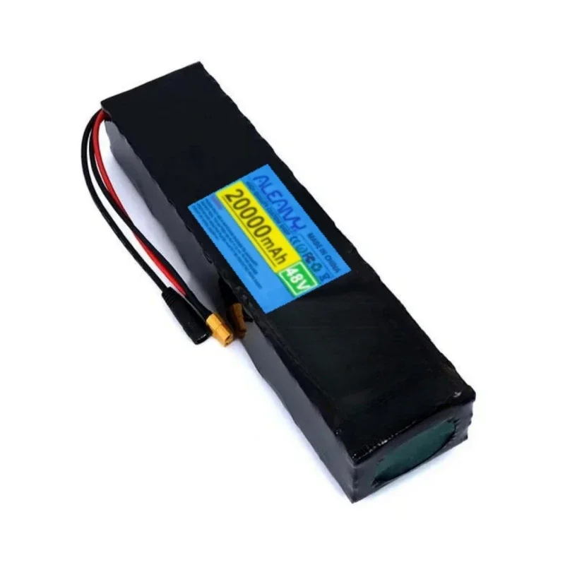 Bateria recarregável 48V 21700 10AH 13s2p adequada para bicicletas elétricas de 500W-1000W, scooters elétricos e cadeiras de rodas elétricas