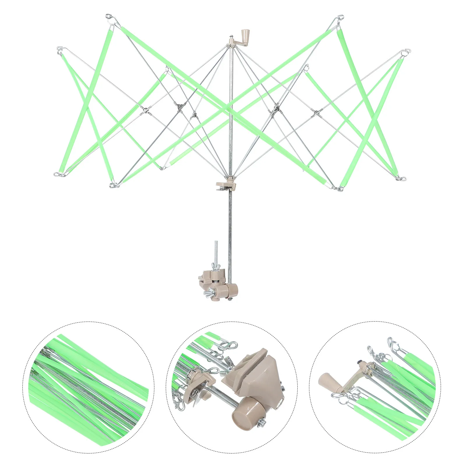 

Складная подставка-намотчик для пряжи и моталка-намотчик в одном: регулируемый настольный держатель для гладкого намотывания клубков пряжи – незаменимый предмет для любителей рукоделия