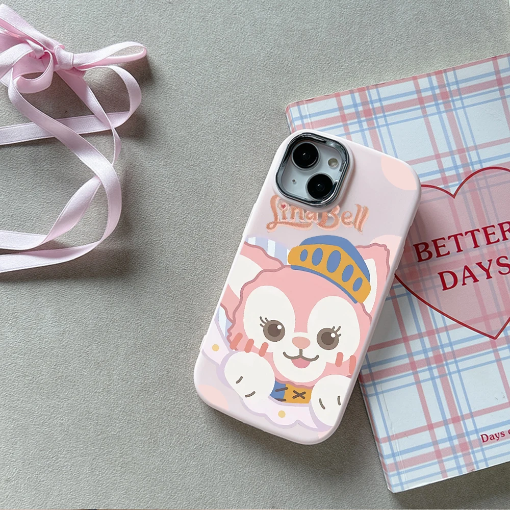 Cute Disney Cartoon LinaBell StellaLou Case For OPPO A98 A93 A92 A78 A77 A74 A57 A54 A53 A31 A17 A16 F11 Reno Pro 20 4G 5G Cover