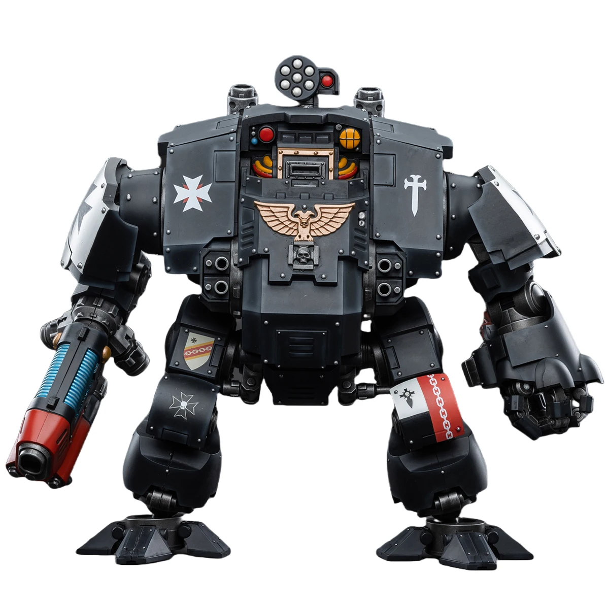 

HIPLAY JOYTOY Warhammer 40K Black Templars Redemptor Dreadnought 1/18 Action Figure