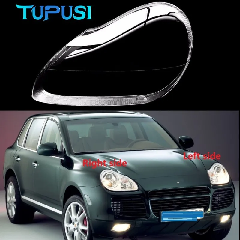 

Для Porsche Cayenne 2003-2006 автомобильные передние фары, крышка линзы, прозрачный абажур, корпус из плексигласа, замена абажура