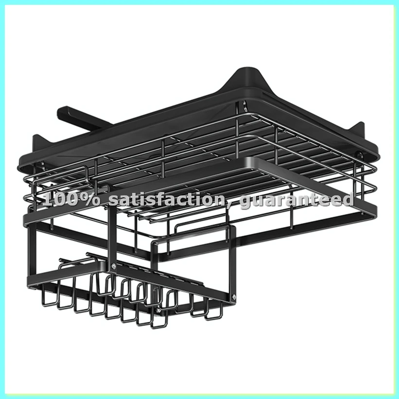

Регулируемая сушилка для посуды над раковиной и поддон для слива воды — органайзер для столовых приборов и тарелок с дренажной решеткой - AD23
