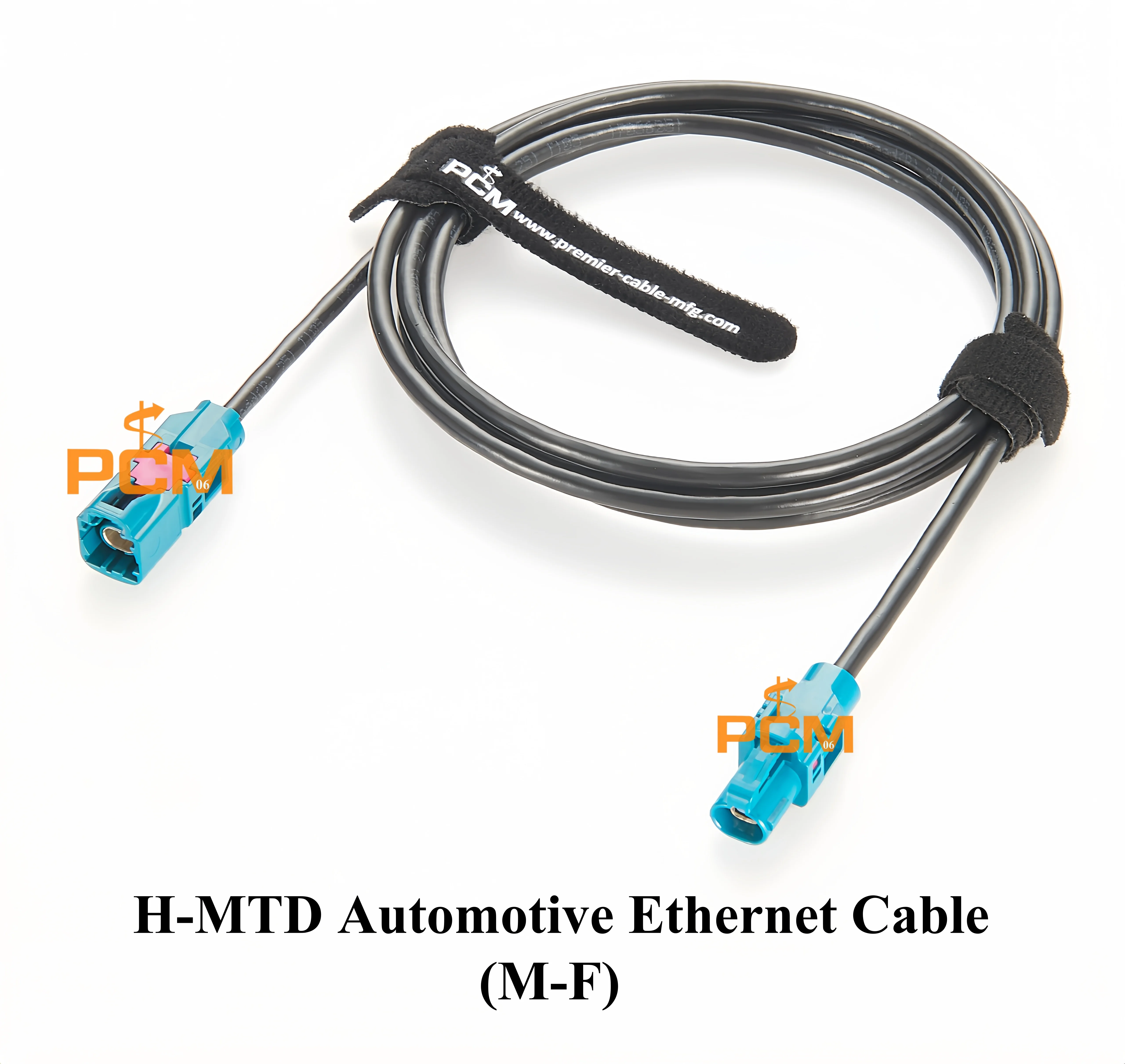 Original Rosenberger H-MTD E6S10A-1CAZ5-Z auf E6K10A-1CAZ5-Z Automotive Ethernet Kabelbaum H-MTD Männlich Weiblich Verlängerungskabel – Detail 1