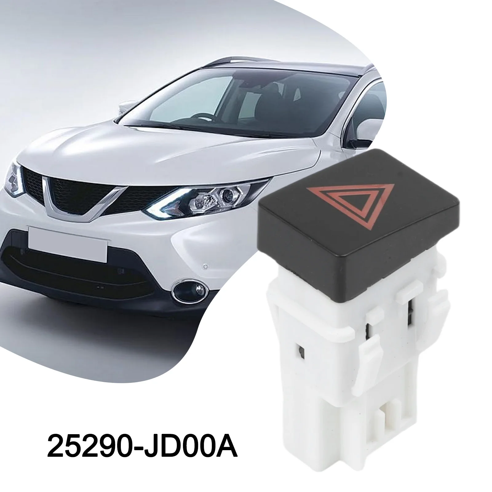 

OEM 25290-JD00A 2007-2013 Switch Quick Installation Replacement Installation Wear-resistant ABS Material Black For Qashqai J10