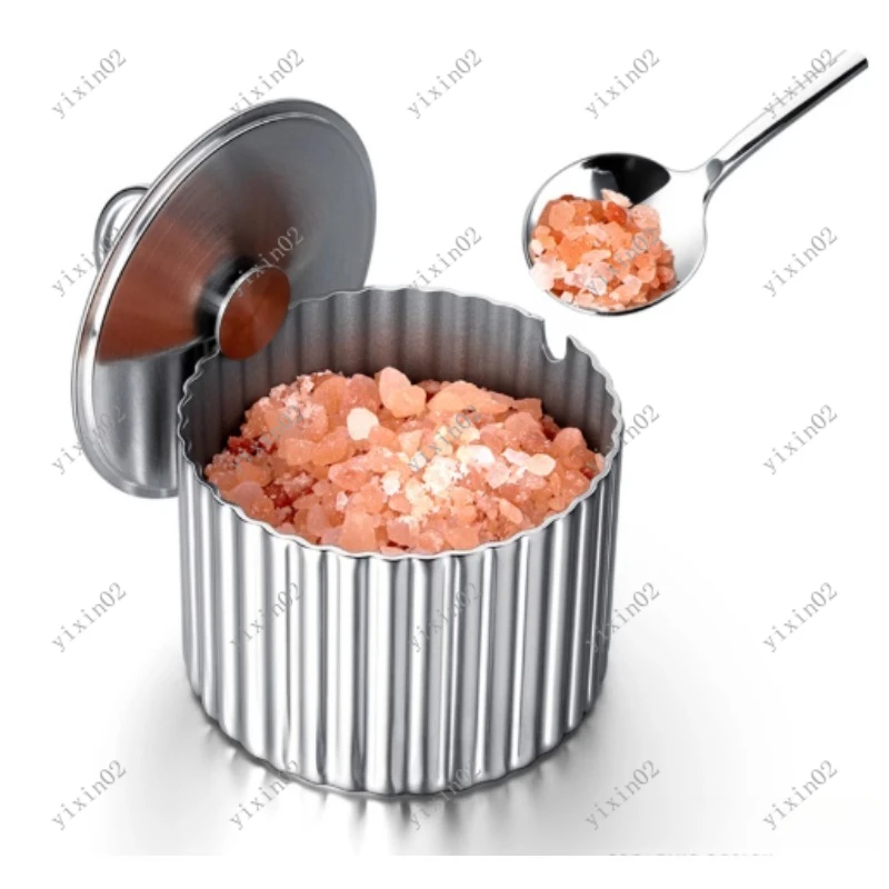 Nordic Light Luxury Seasoning Box Modern Kitchen Storage Organizer White/Gray Cooking Bottles Home Storage Solution High Value