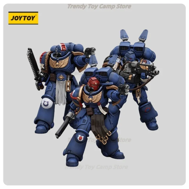 【ในสต็อก】JOYTOY ค้อน 40K Star Warrior 2 Joint Aide Titus Trio โมเดลของเล่นแบบเคลื่อนย้ายได้