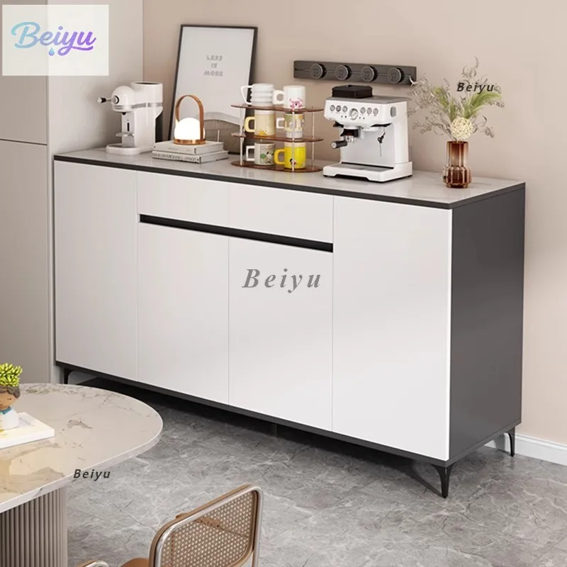 

Dining side cabinet against the wall Integrated locker Household storage Wall side cabinet Modern simple tea