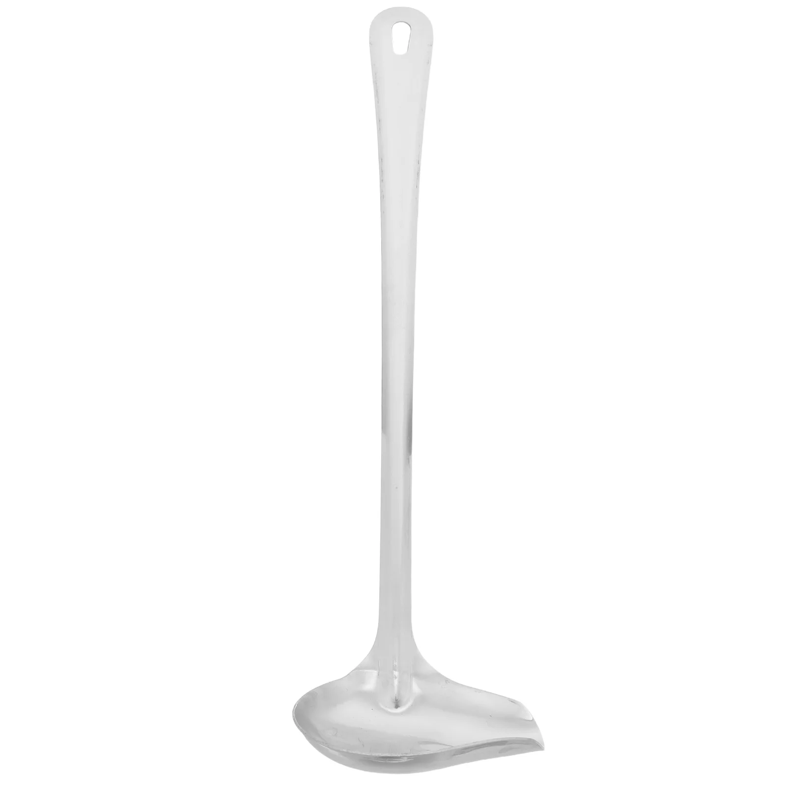 

Stainless Steel Ladle Pouring Edge Ergonomic Handle Soup Sauce Spoon Kitchen Utensil Spill Control Cooking Tool