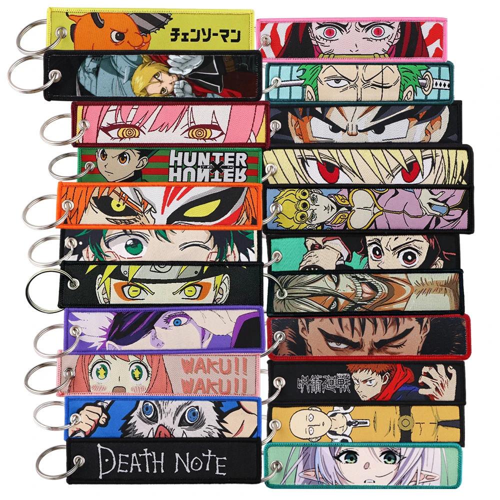 יפנית אנימה merch מאהב keyms אביזרים אופנוע סילון מכוניות מפתח תג kawaii Chaveiro עבור תרמיל מתנות