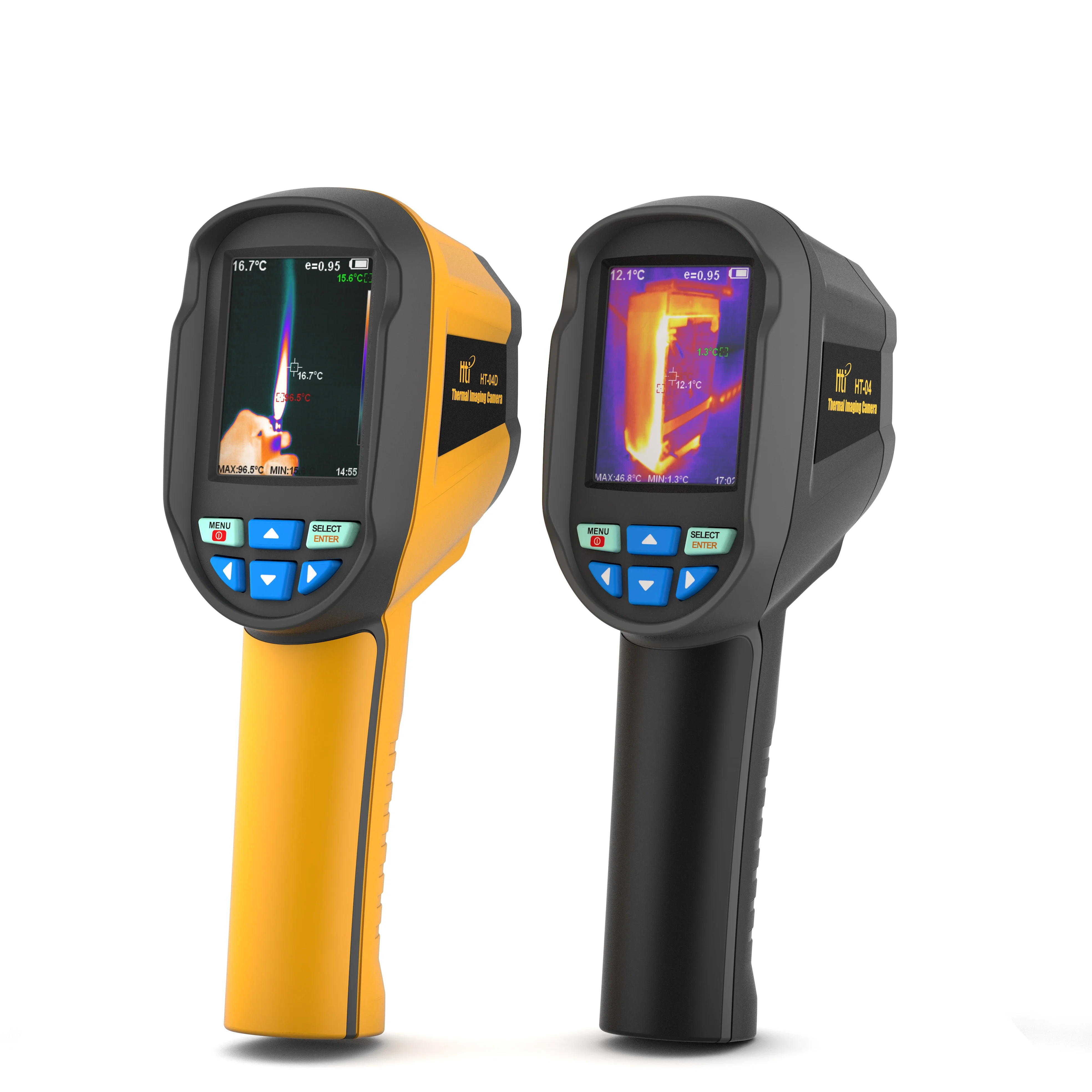 

China Brand Manufacturer High Resolution 160*120 Thermal Imager HT-04D Night Vision Camera with Waterproof Function