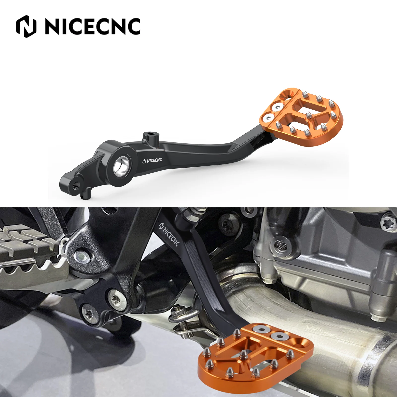 Motorcycle Gear Shift Lever Rear Brake Pedal For KTM 790 890  Adventure/R  2019-2024 husqvarna NORDEN 901 2022-2024