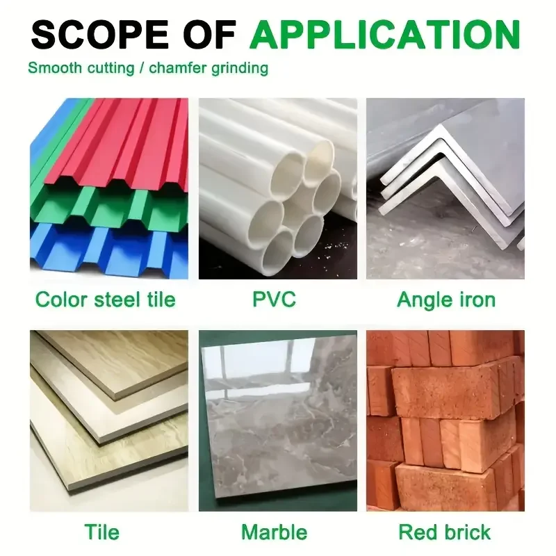 Lâmina de serra composta multifuncional, 5/3/1 peças para corte de pedra, alumínio e meta 4 polegadas, conjunto de lâmina de serra soldada com diamante