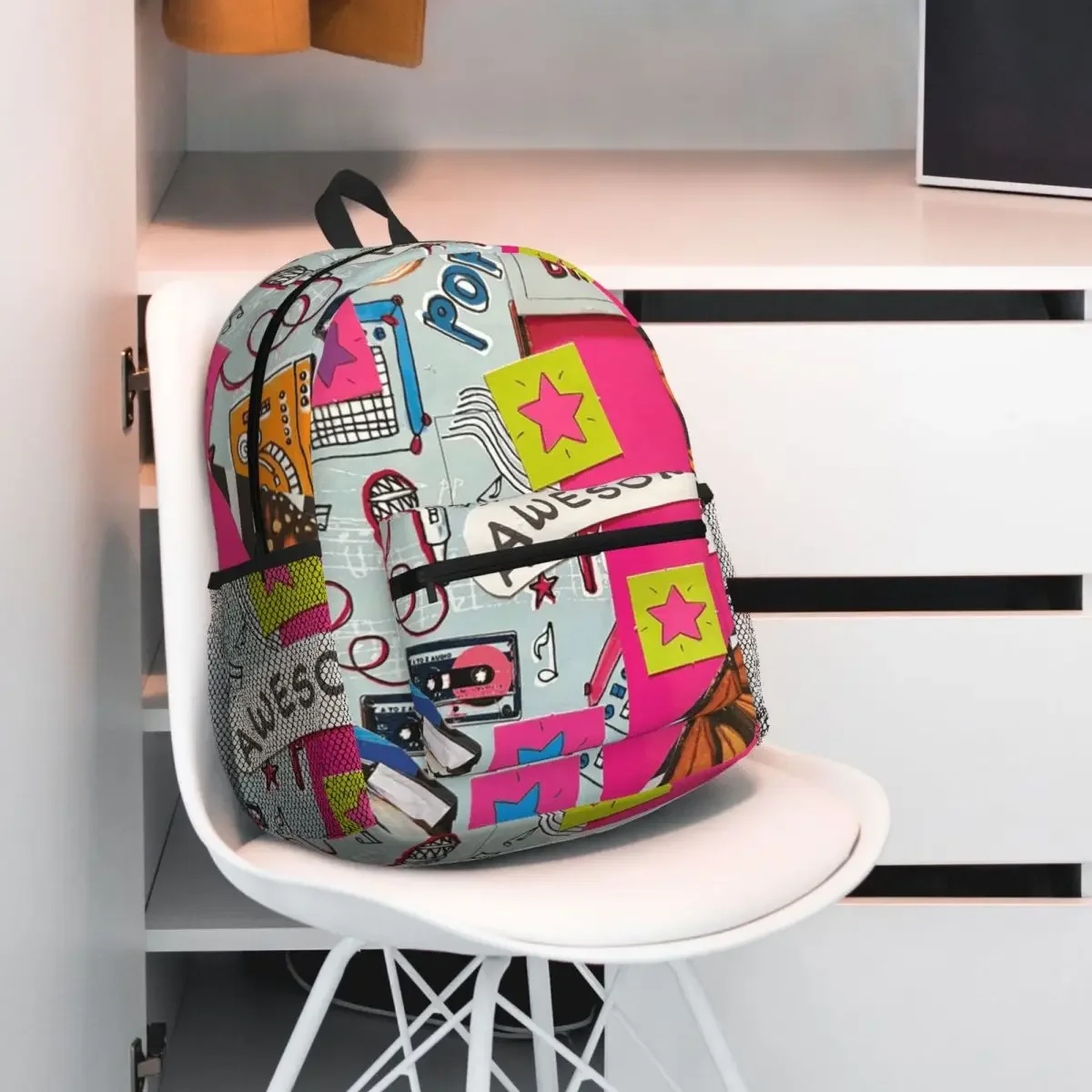 

Рюкзак с коллажем на день рождения, рюкзак большой емкости для мальчиков и девочек, школьная сумка, сумки на плечо для мужчин и женщин