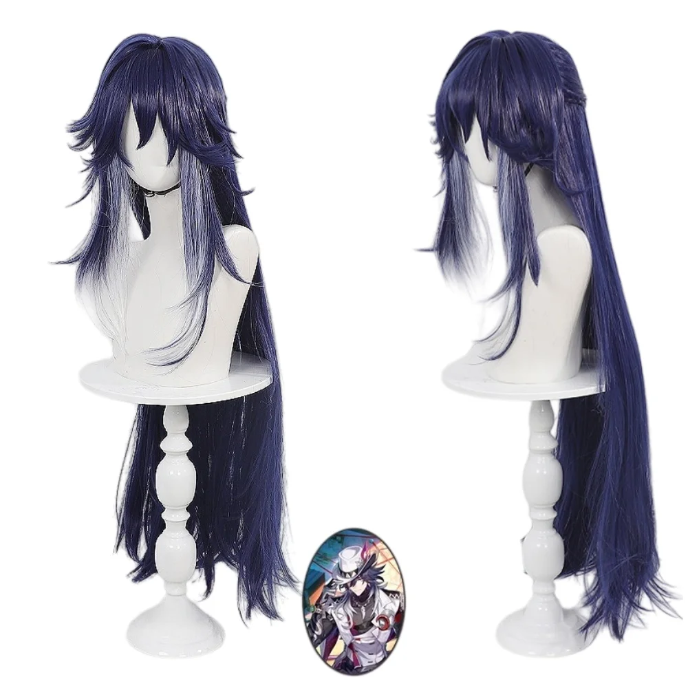

Honkai: Star Rail Ashveil Cosplay Wig HSR La Mancha Ashveil Heat Resistant Synthetic Hair Anime Role Playing Wig