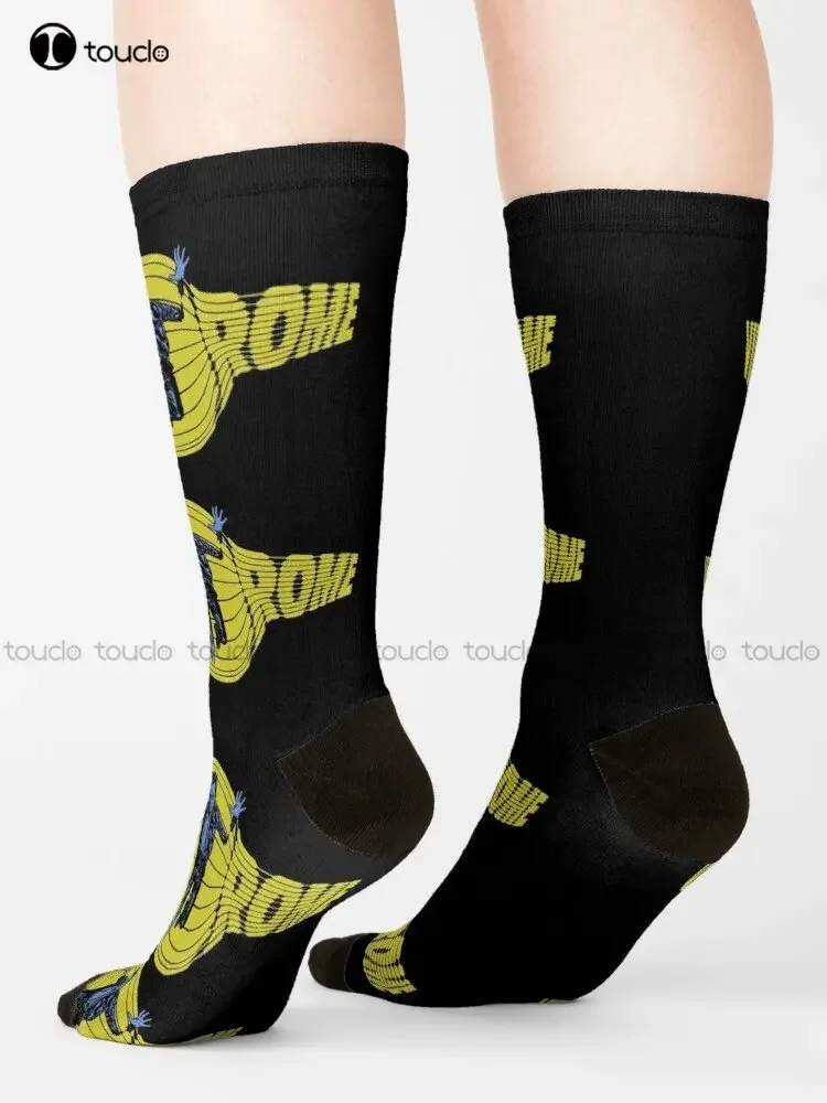 Videodrome Max Colour Socks For Men Personalized Custom Unisex Adult Teen Youth Street Skateboard Socks Custom Gift