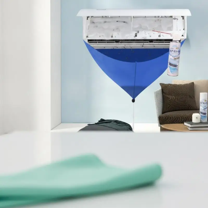 New！Leak-proof Air Conditioner Clean Cover Waterproof Drain Air Conditioner Cleaning Kit Thickened PVC With Drain Pipe - view 3
