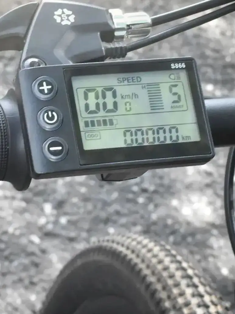 AliExpress 【Haytrix-S866】 Electric bicycle Cycle Computer Wired Speedometer Scooter Display BikeComputer LCD Screen Cycling Odometer